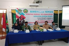 Bimbingan Teknis Strategi Sukses Melamar Kerja Tahun 2019